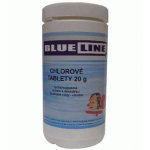 BLUELINE 504601 Chlorové tablety rychlorozpustné Mini 1kg – Zboží Dáma