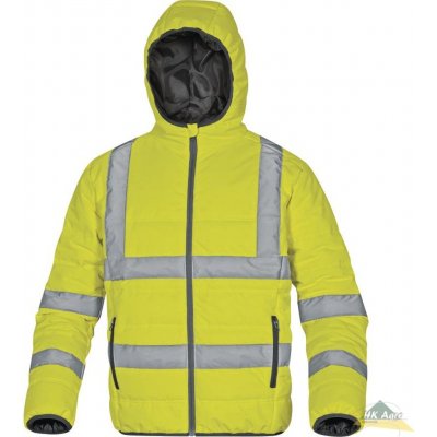 Delta Plus reflexní prošívaná bunda DOON HV žlutá – Zboží Dáma