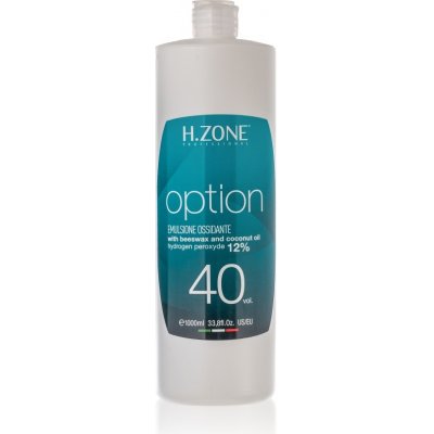 H.Zone Option emulzní peroxid vol. 40 12 %, 1000 ml