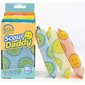 Scrub Daddy Scour Daddy Steel čisticí polštářek 2 ks