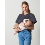 Baby on set kojící tričko Milk is my superpower tmavě šedé – Hledejceny.cz