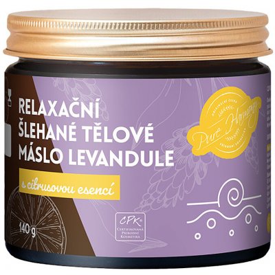 Pure Harmony Relaxační šlehané tělové máslo Levandule s citrusovou esencí 140 g – Zboží Dáma