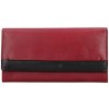 Peněženka Dámská peněženka kožená 50400 červená/CARDINAL/BLK
