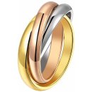 Troli ocelový tricolor prsten KRS-247