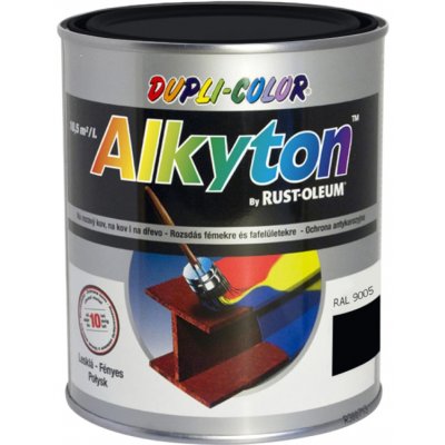 Alkyton lesklý 0,75L RAL 6018 zelenožlutá lesk – Zbozi.Blesk.cz