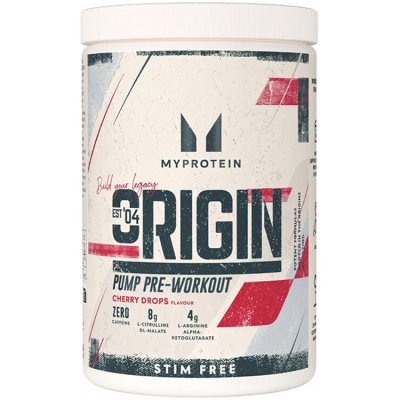 MyProtein Origin Pre-Workout Stim Free 630 g – Sleviste.cz