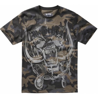 Motör head Brandit tričko T-Shirt Warpig Print Darkcamo – Zboží Mobilmania