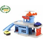 Green Toys Patrová garáž modrá s příslušenstvím – Zbozi.Blesk.cz