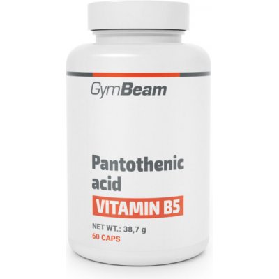 Gymbeam Pantothenic Acid Vitamin B5 60 kapslí – Hledejceny.cz