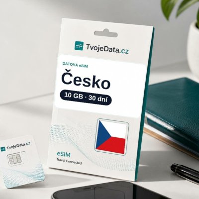eSIM Česko 10 GB / 29 dní – Zboží Mobilmania