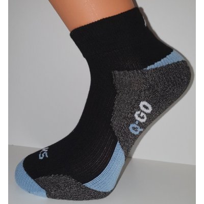 Sportovní ponožky KS QGO Světle tyrkysová – Zboží Mobilmania