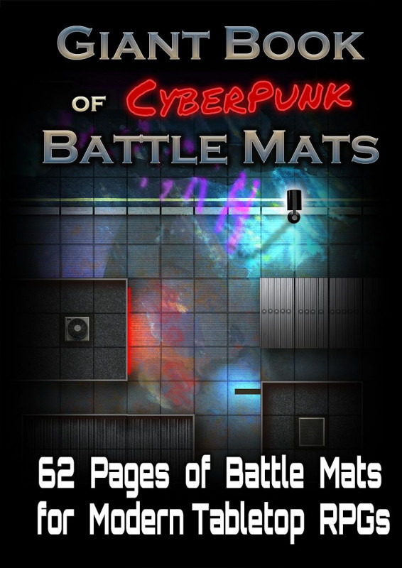 Big Book of Cyberpunk Battle Mats