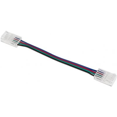 Ledshopik Nacvakávací propojovací konektor TSP pro SMD RGB pásky 10mm IP20+IP65