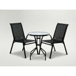 ALDOTRADE Zahradní balkónový set STELA černý – Zboží Dáma