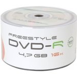 Platinet Freestyle DVD-R 4,7GB 16x, spindle, 50ks (OMDF50-) – Zboží Mobilmania