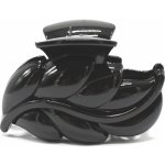 Černý skřipec ve tvaru listu – Zboží Dáma