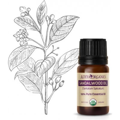 Alteya Organics Olej ze santalového dřeva 100% Bio Alteya 5 ml – Hledejceny.cz