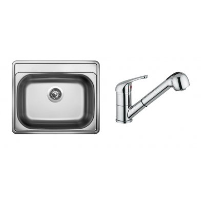 Set Sinks Comfort 600 V 0,6 mm + Vento 4 S