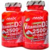 Vitamín a minerál Amix Super Vitamin D3 2500 IU + cal.2 x 120 kapslí