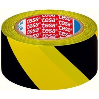 Tesa páska výstražná samolepící 50 mm x 33 m žluto-černá