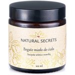 Natural Secrets tělové máslo Šťavnatá třešeň s vanilkou 100 ml – Zboží Mobilmania