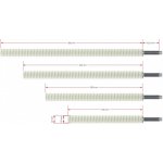 Upevňovací prvek k vchodovým stříškám EJOT Iso-Bar 260 mm – Zboží Mobilmania
