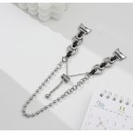 Xiaomi Řetížkový náhradní náramek pro Smart Band 8/9/10 Černá MBSCZ-MB053 – Zboží Živě
