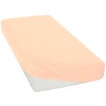 Polášek Prostěradlo jersey broskvové 100x220 – Zboží Dáma