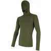 Pánské sportovní tričko Sensor merino DF pánské triko dl. rukáv safari Zelená triko