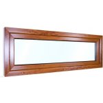 SkladOken.cz Okno sklopné 1600 x 550 mm bílá zlatý dub – Sleviste.cz