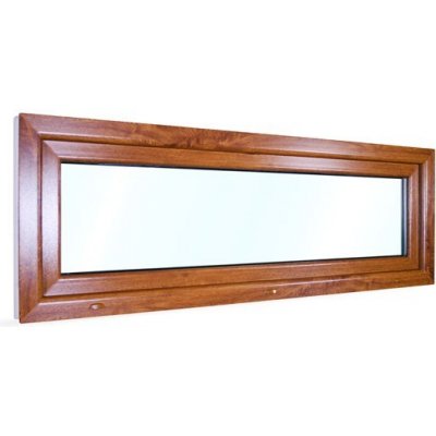 SkladOken.cz Okno sklopné 1600 x 550 mm bílá zlatý dub – Sleviste.cz