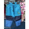 Kojenecké kalhoty a kraťasy KUGO Chlapecké šusťákové kalhoty zateplené K6970 tyrkysové