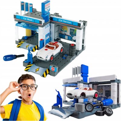 KLEIN Autodílna s myčkou BOSCH SERVICE – Zboží Dáma