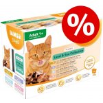 Iams Delights Adult v omáčce Land Mix 12 x 85 g – Zboží Mobilmania