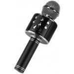 Karaoke mikrofon WS 858 Černý – Zboží Dáma