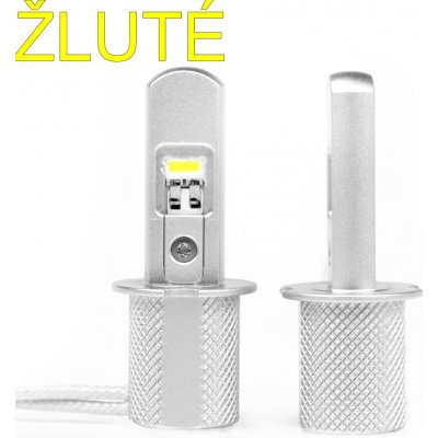 ledpodsviceni.cz LED H3 M1 mlhové žluté (3.000K) - , 2x10W, 3.000lm, 12V – Sleviste.cz