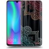 Pouzdro a kryt na mobilní telefon Honor Picasee silikonový průhledný obal pro Honor 10 Lite - Květinový vzor