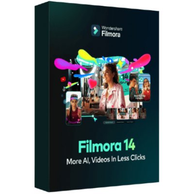 Wondershare Filmora 14 - trvalá licence/1 Mac – Zboží Živě