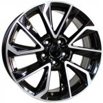 Racing Line B5463 7x17 5x114,3 ET40 black polished – Hledejceny.cz