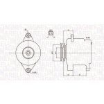 Generátor MAGNETI MARELLI 063731615010