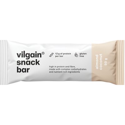 Vilgain Snack Bar mandle s kousky kokosu 50 g – Hledejceny.cz