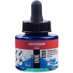 Amsterdam Acrylic Ink 570 Phthalo Blue 30 ml – Zboží Dáma