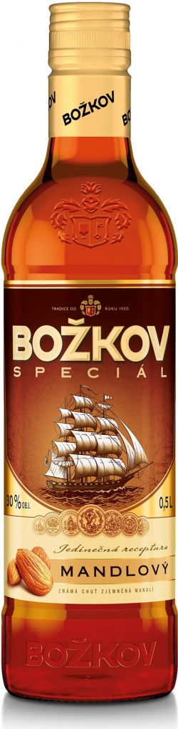 Božkov Speciál Mandlový 33% 1 l (holá láhev)