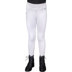 QHP Legíny jezdecké Juliet s gripem s vyšším pasem zimní dětské bílé – Hledejceny.cz