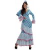Karnevalový kostým Tanečnice flamenga modrá