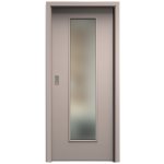 Sapeli Elegant Komfort M55 posuvné taupe 90 x 197 cm Satináto bílé – Hledejceny.cz