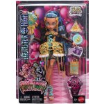 Mattel Monster High Cleo DeNile Strašisladké narozeniny 28 cm + doplňky – Zboží Dáma