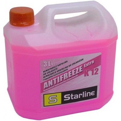 Starline Antifreeze K12++ EXTRA 3 l – Zbozi.Blesk.cz