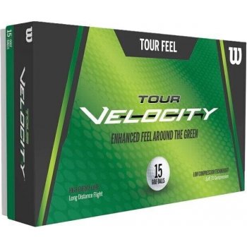 Wilson Staff Tour Velocity bílé 15 ks