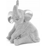 EUROFIRANY DEKORAČNÍ FIGURKA ELDO 14X12X18 CM STŘÍBRNÁ – Hledejceny.cz